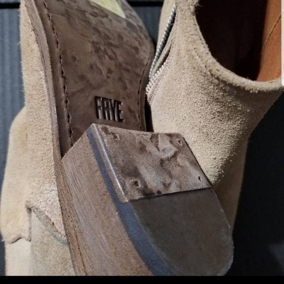 NEW! Frye leather booties sz 7 NWT - Picture 12 of 16